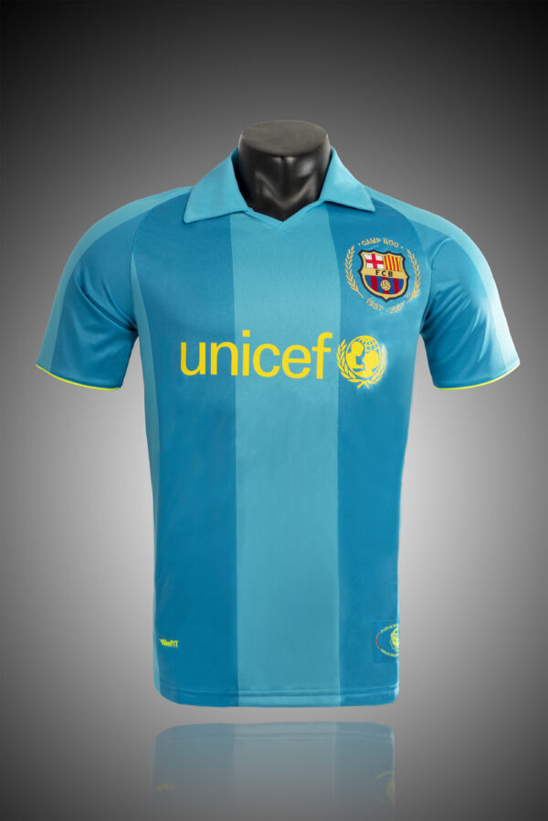 0708 FC Barcelona Away Jersey